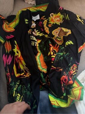 Casablanca Silk Club Sunset shirt